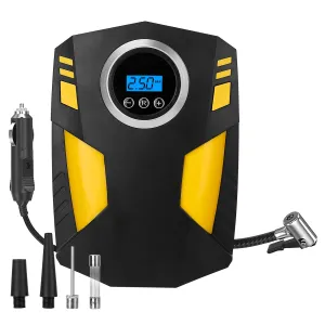 12V Digital Car Air Pump Compressor with LED Light 150 PSI