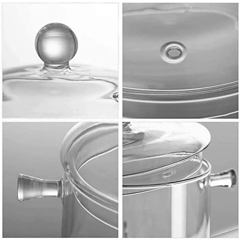 1.9L Heat Resistant Glass Pot YWJ-1265