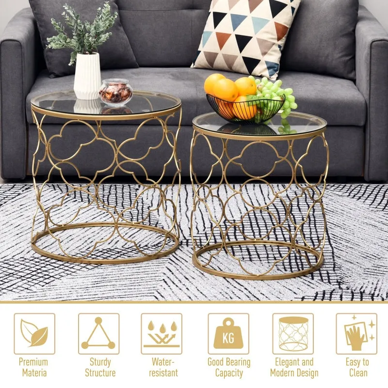 2pc Nesting Coffee Table