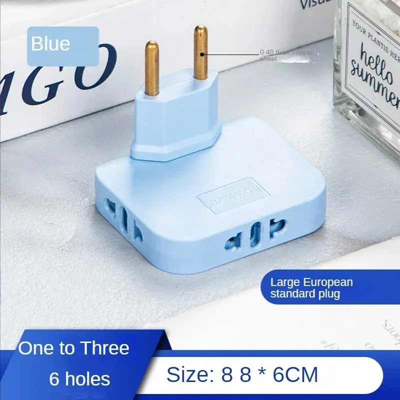 3 in 1 US Extension Plug Multi-Plug