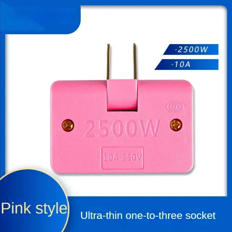 3 in 1 US Extension Plug Multi-Plug