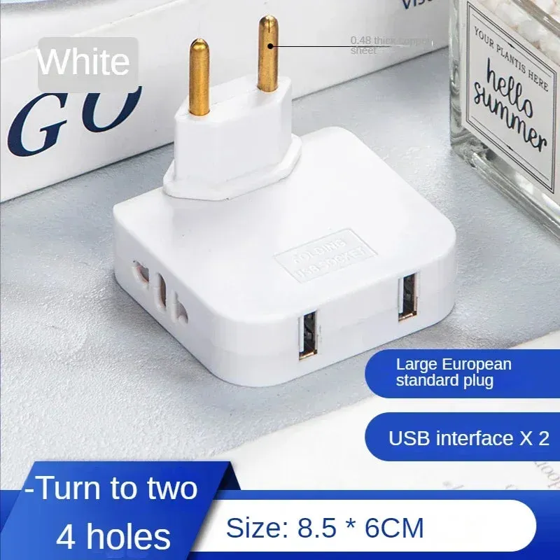 3 in 1 US Extension Plug Multi-Plug