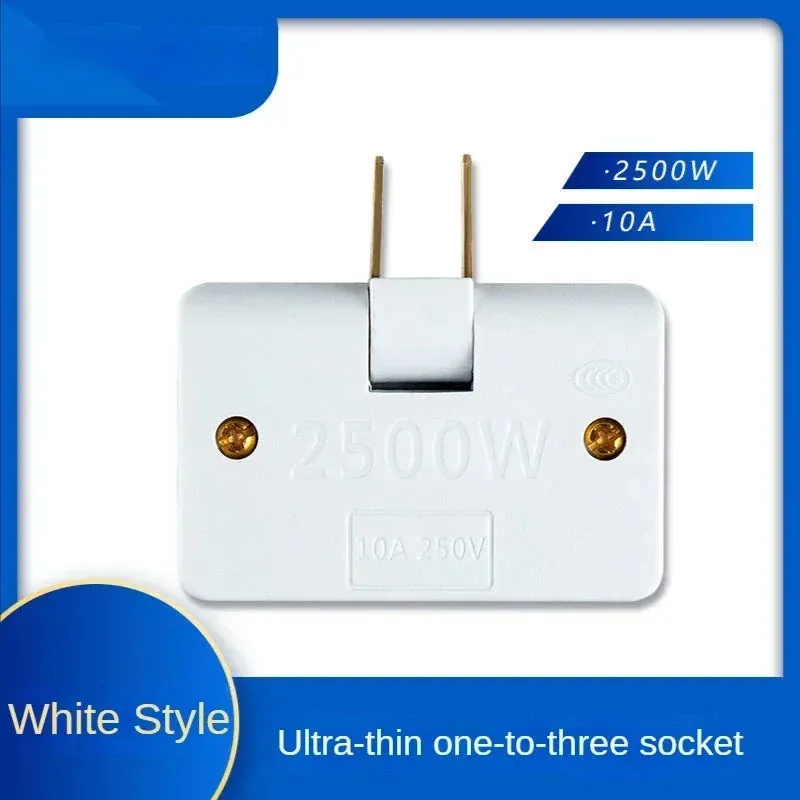 3 in 1 US Extension Plug Multi-Plug