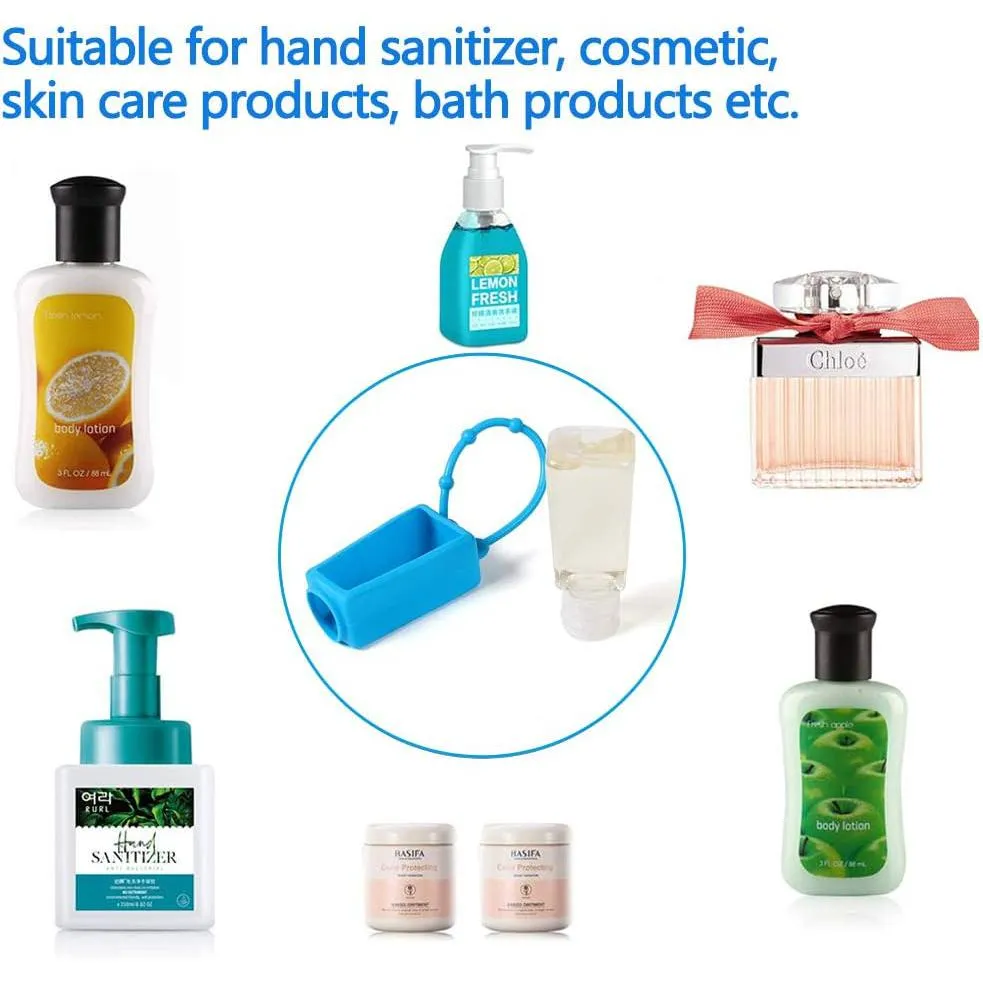 30ml Sanitizer Hand Travel Bottles with Silicone Sleeve