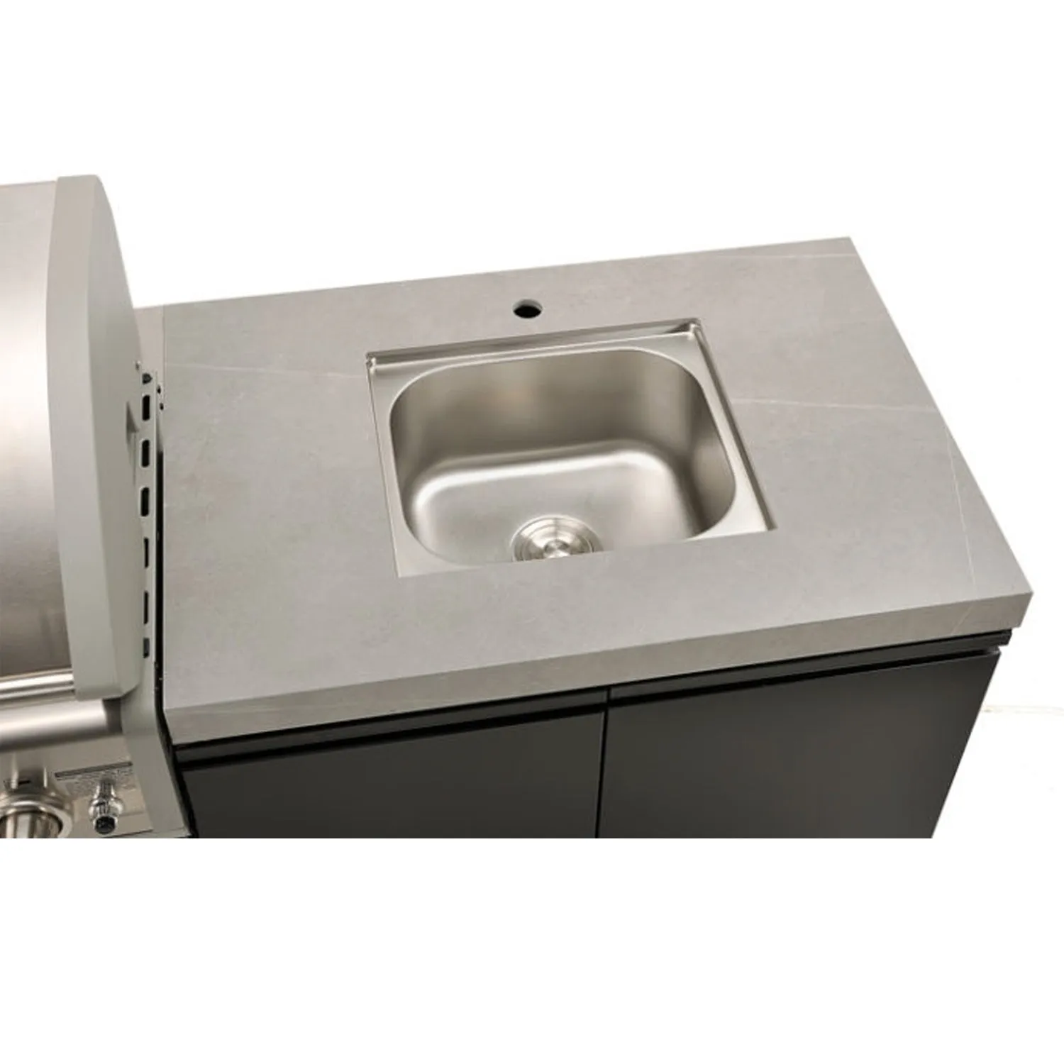 4B-S Series Outside Kitchen Double Side Cabinet, Benchtop with Sink