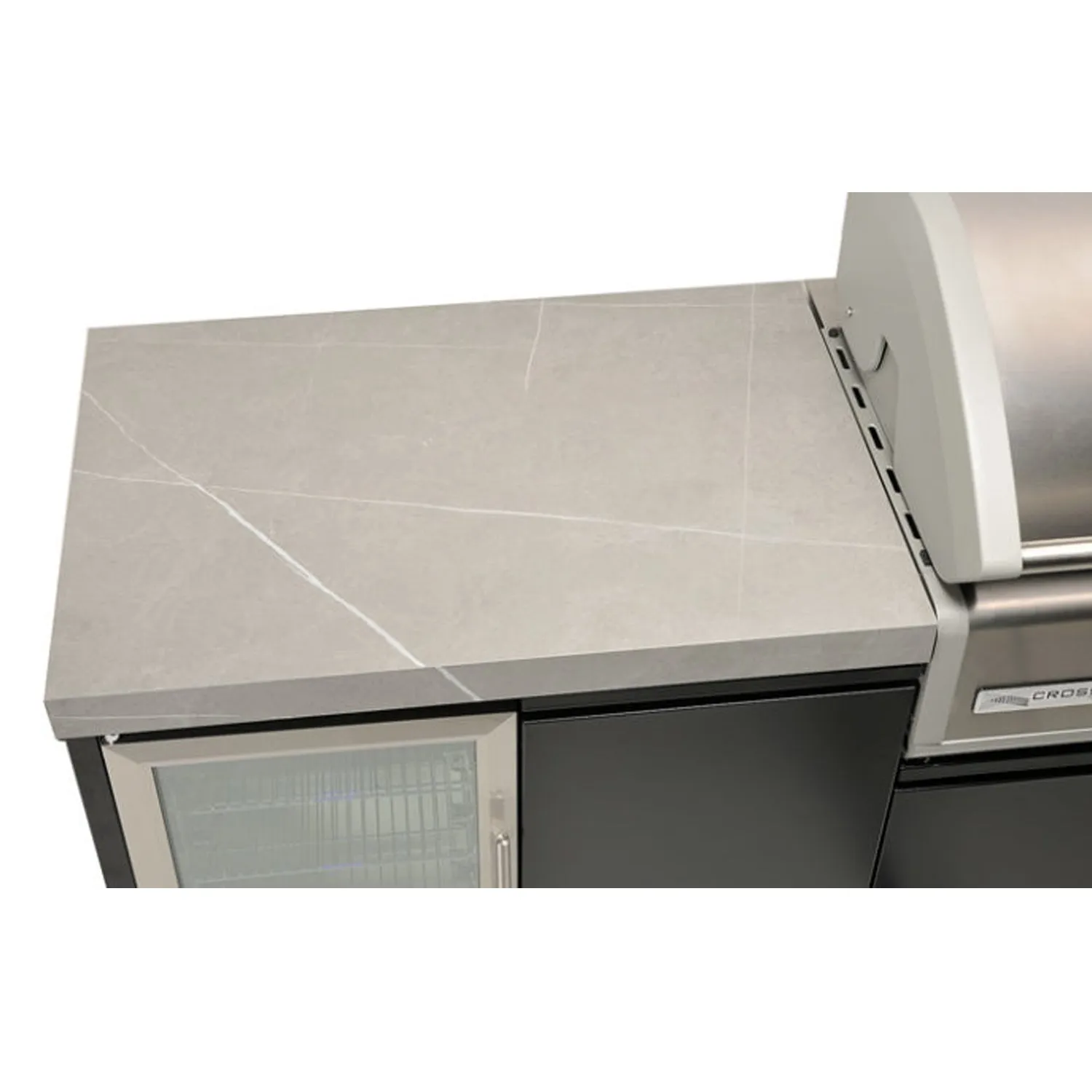 4B-S Series Outside Kitchen Double Side Cabinet, Benchtop with Sink