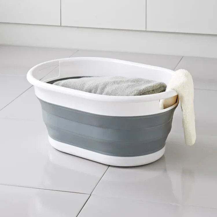 67L Collapsible Laundry Basket – Foldable Space-Saving Design with Carry Handles