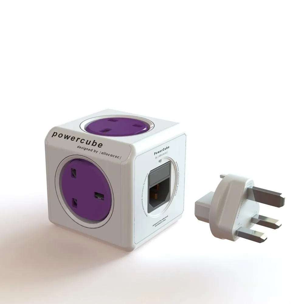 Allocacoc Powercube Rwable USB Trav Apt 4O 2Trvl