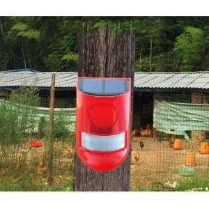 Andowl Solar Sound And Light Warning Light Q-A223B - Shop Now For Best Deals