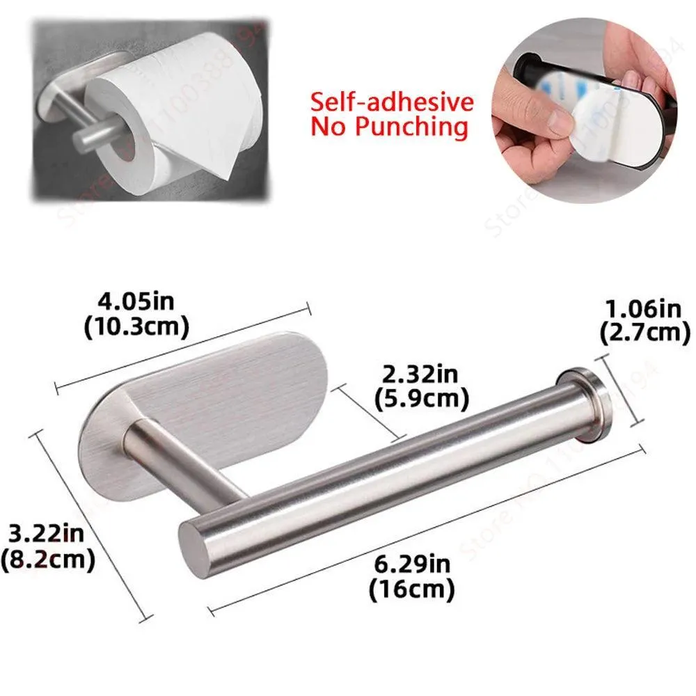 Bathroom Hardware Set with Wall Mount Organizer: Stylish Space-Saving Solution