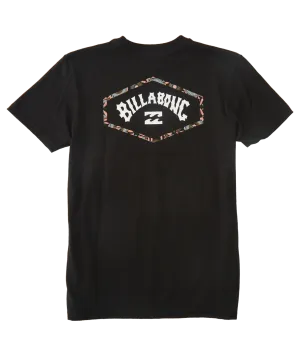 Billabong Exit Arch Kids Tee-Black