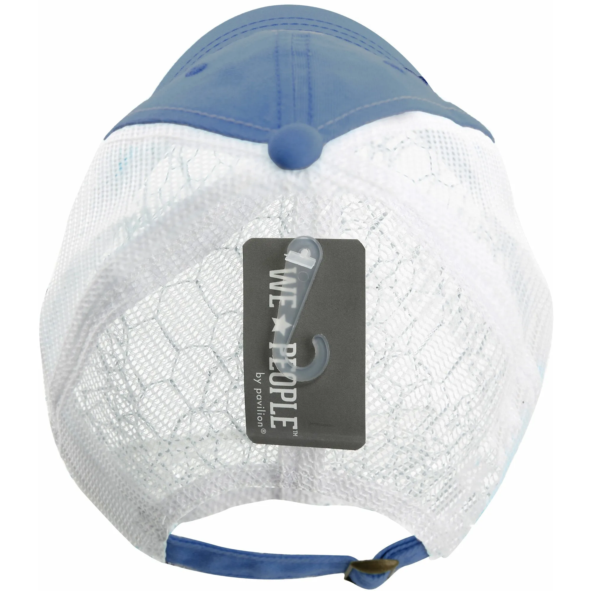Boat Icon Cadet Blue Adjustable Mesh Hat