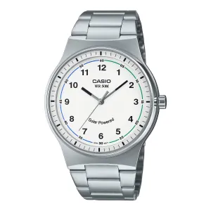 Casio Solar Analog Men's White Dial Men's Watch| MTP-RS105D-7BVDF