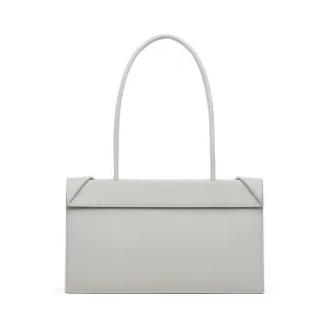 Click Medium Foldable Shoulder Bag - Gray