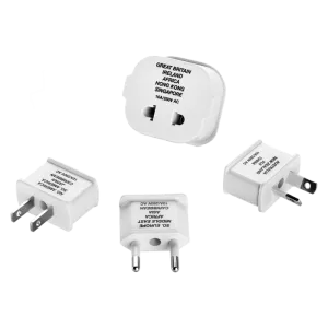 Conair M600ER Travel Smart 4 Piece Adapter Plug Set 036914
