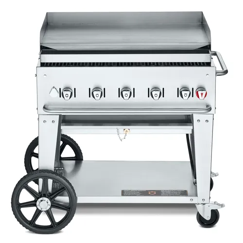 Crown Verity CV-MG-36 36" Mobile Griddle | Denson CFE