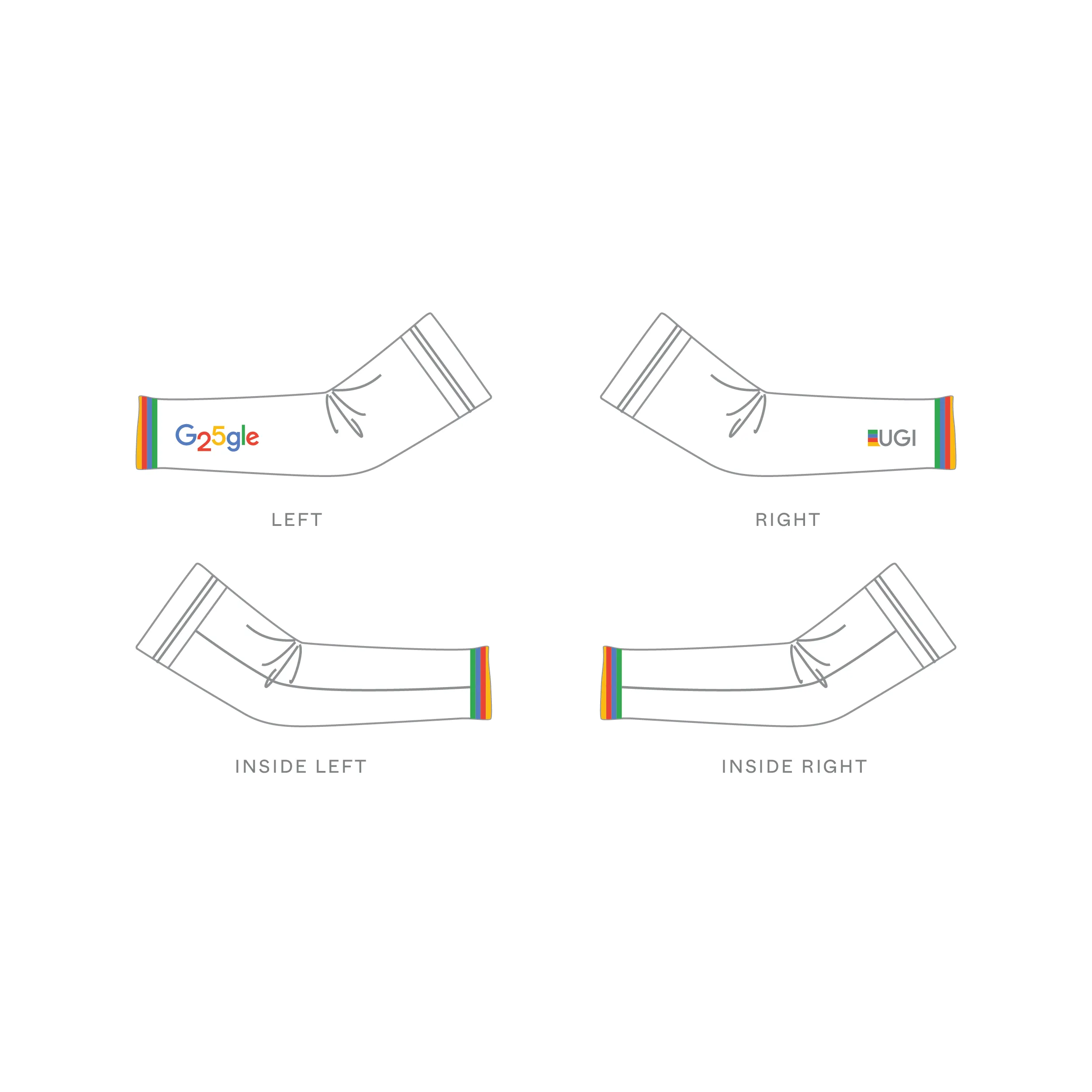 Custom Arm Warmer - Google UGI