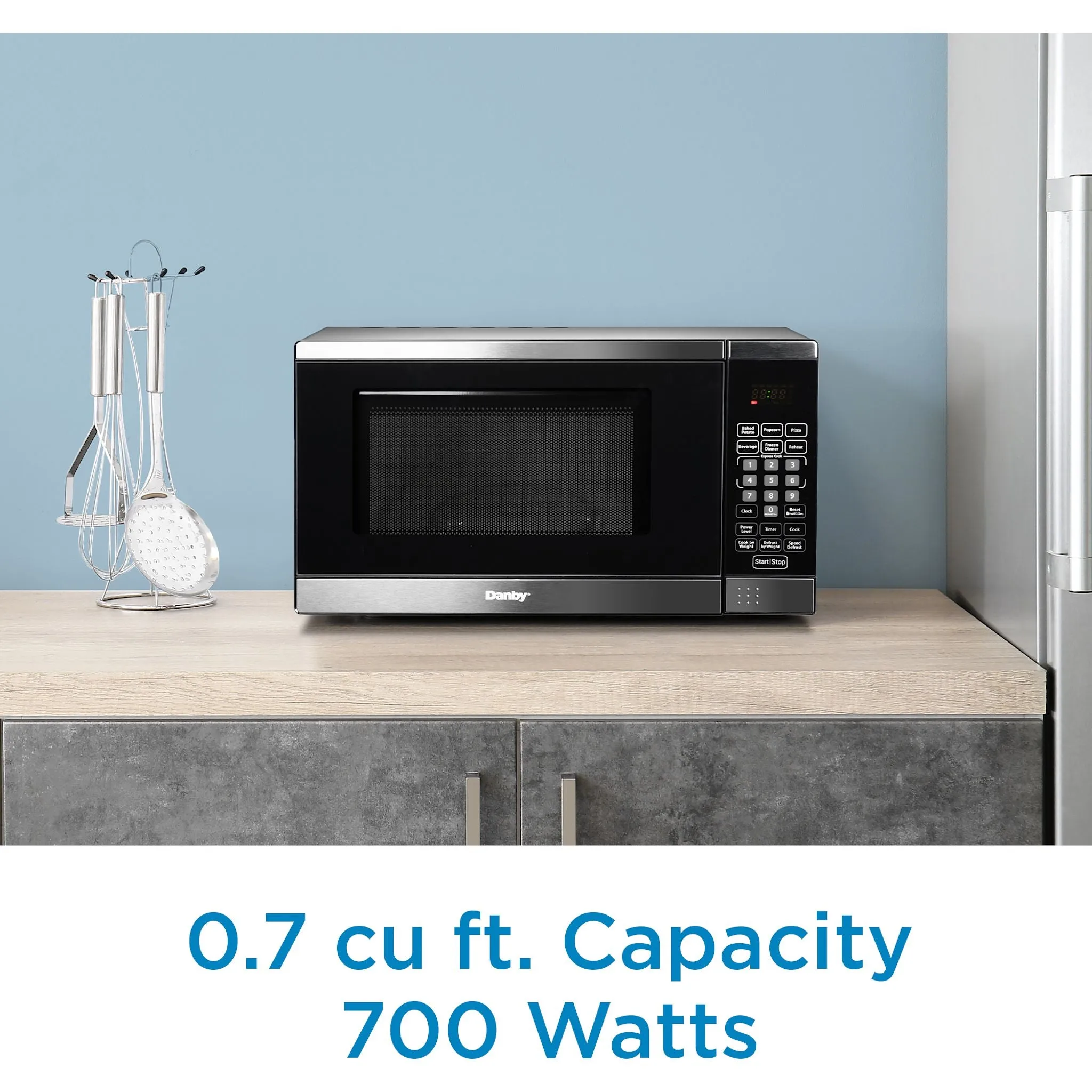 Danby Microwave (DDMW007501G1) - Stainless Steel