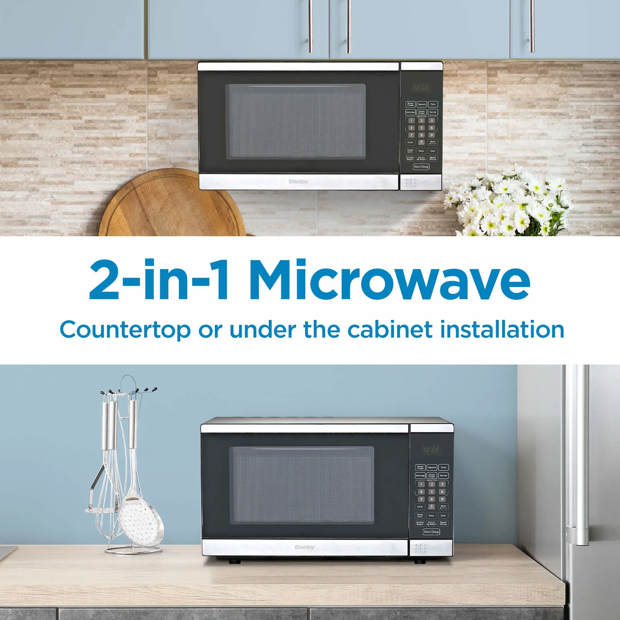 Danby Microwave (DDMW007501G1) - Stainless Steel