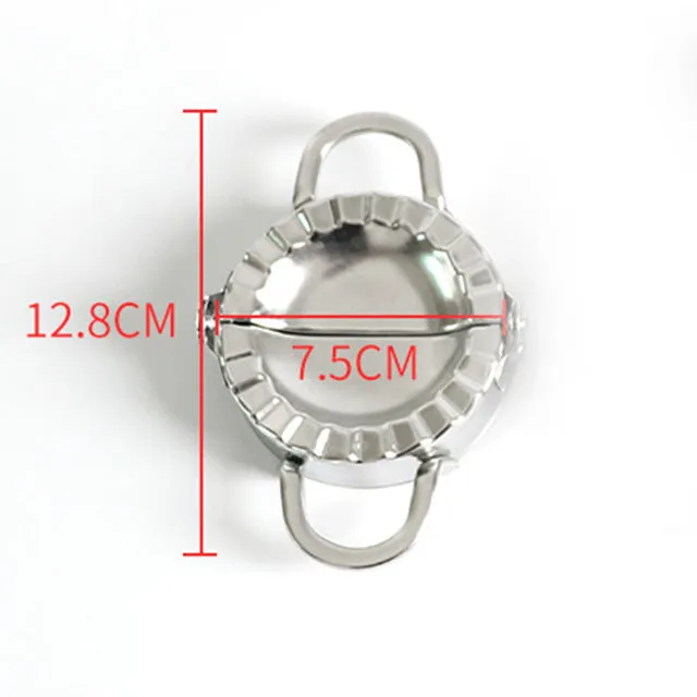 Dumpling Tools Jiaozi Maker Mould Eco-Friendly Pastry Stainless Steel Kitchen Tools Dough Cutter for Kitchen Making Tools