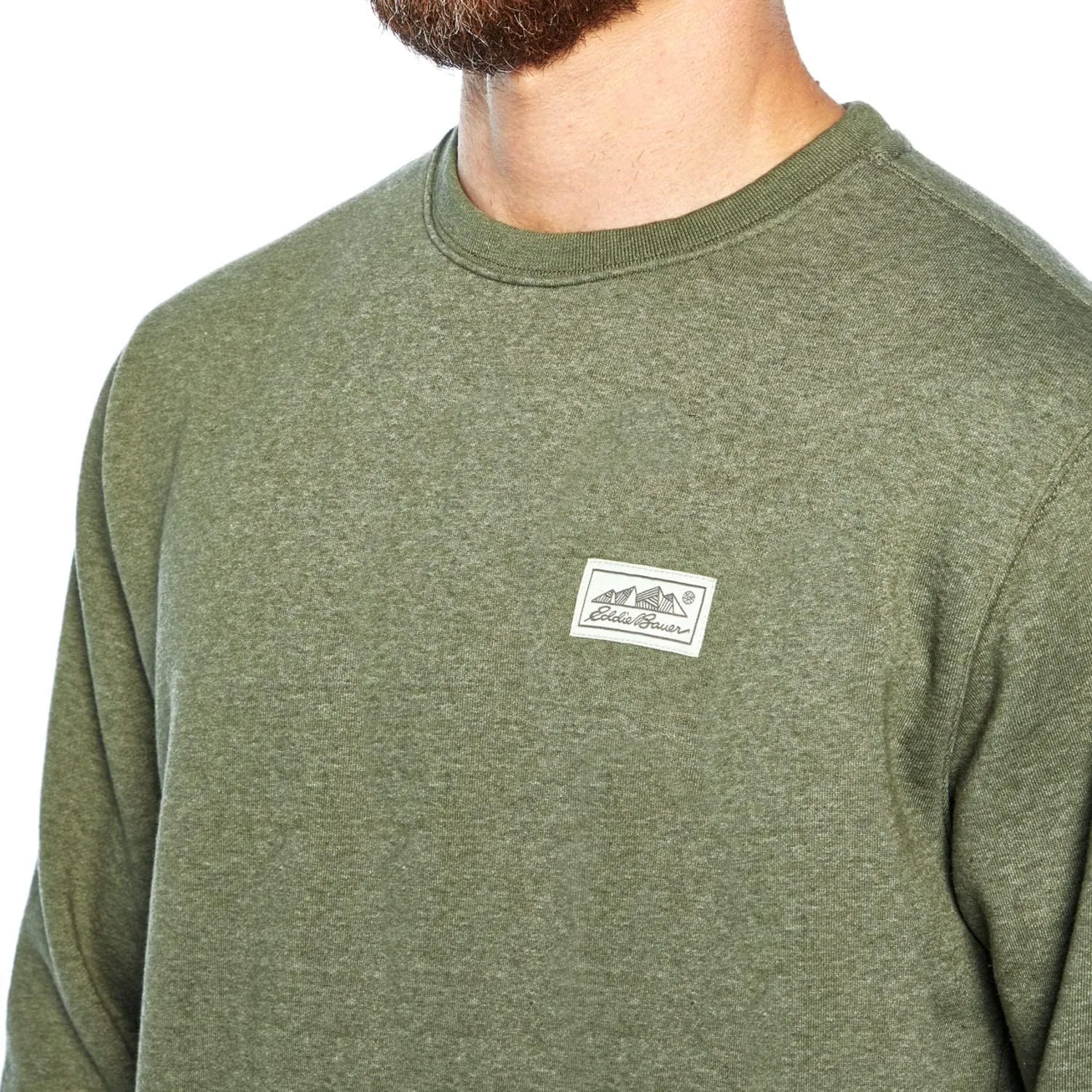 Eddie Bauer Outdoor Crew Fleece Sweatshirt | Our Best Comfortable Sweatshirts for Men