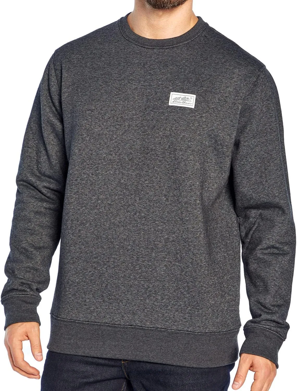 Eddie Bauer Outdoor Crew Fleece Sweatshirt | Our Best Comfortable Sweatshirts for Men