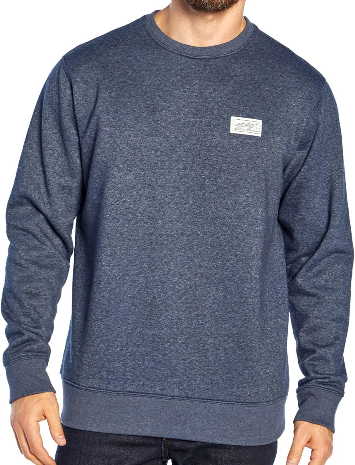 Eddie Bauer Outdoor Crew Fleece Sweatshirt | Our Best Comfortable Sweatshirts for Men