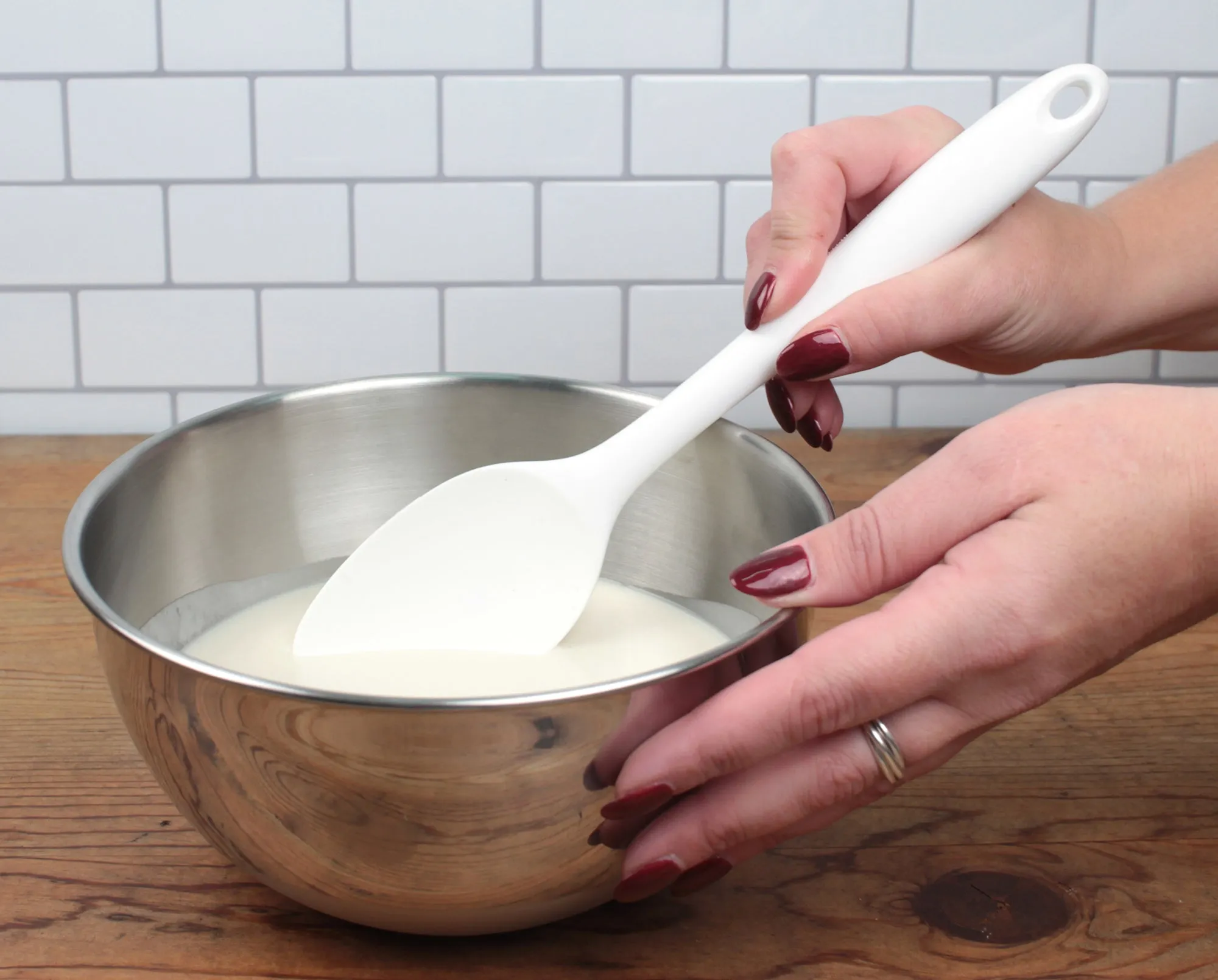 Ela's Favorite Spoon - White