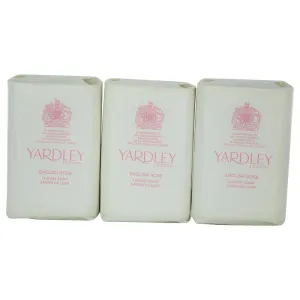 English Rose Yardley 3 x 3.5 Oz Luxury Soap by Yardley London for Women - 104 Ml
