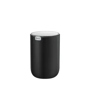 Fandy Table Bin with Swing-Top Lid - Black 1.5L / 0.4 Gal