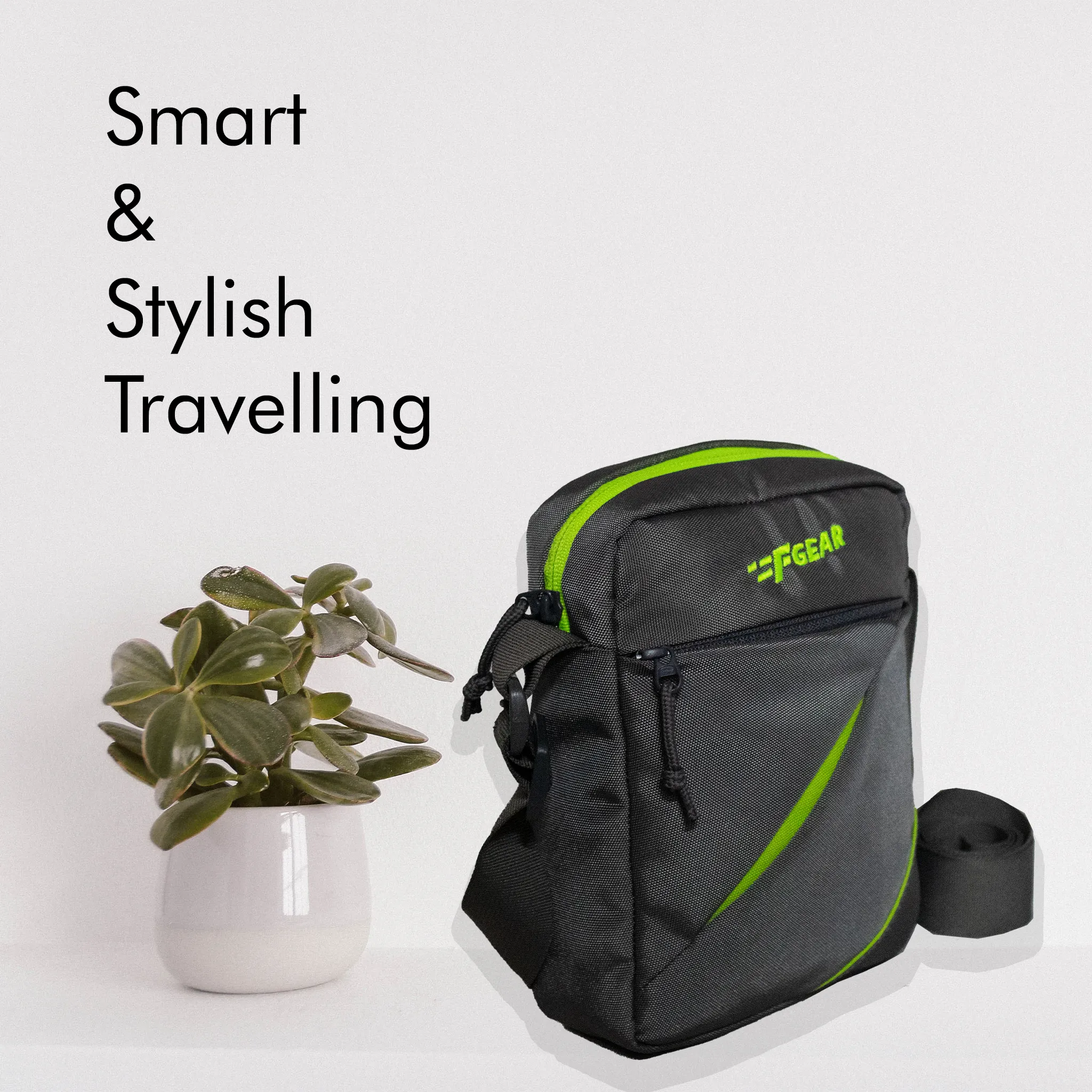Fargo 2.6L Grey Sling Bag