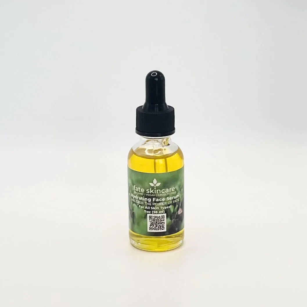 Fate Skincare's Hydrating Face Serum 1 oz | TSA Approved