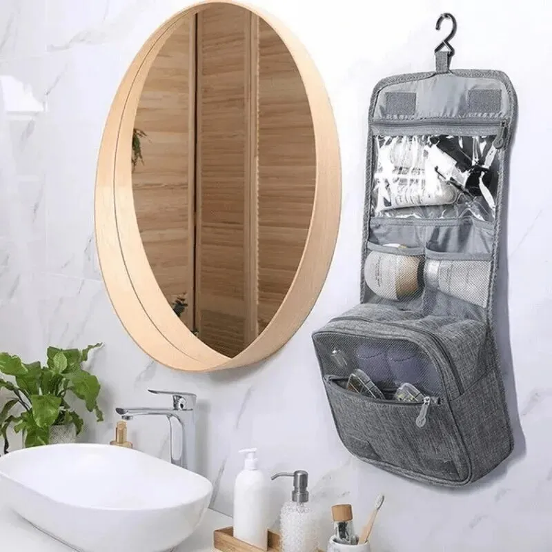 Foldable Bathroom Makeup Hanging Storage Bag for Travel Business