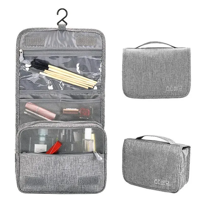 Foldable Bathroom Makeup Hanging Storage Bag for Travel Business