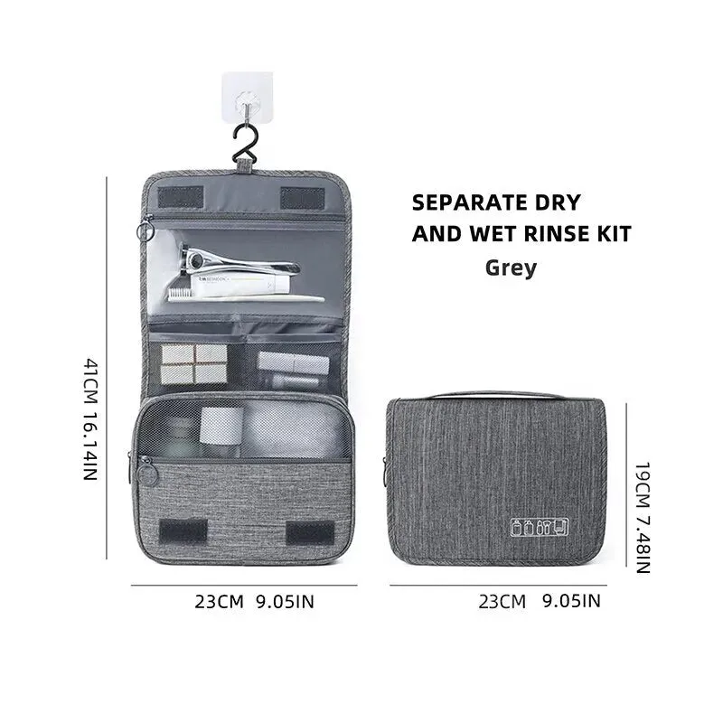 Foldable Bathroom Makeup Hanging Storage Bag for Travel Business