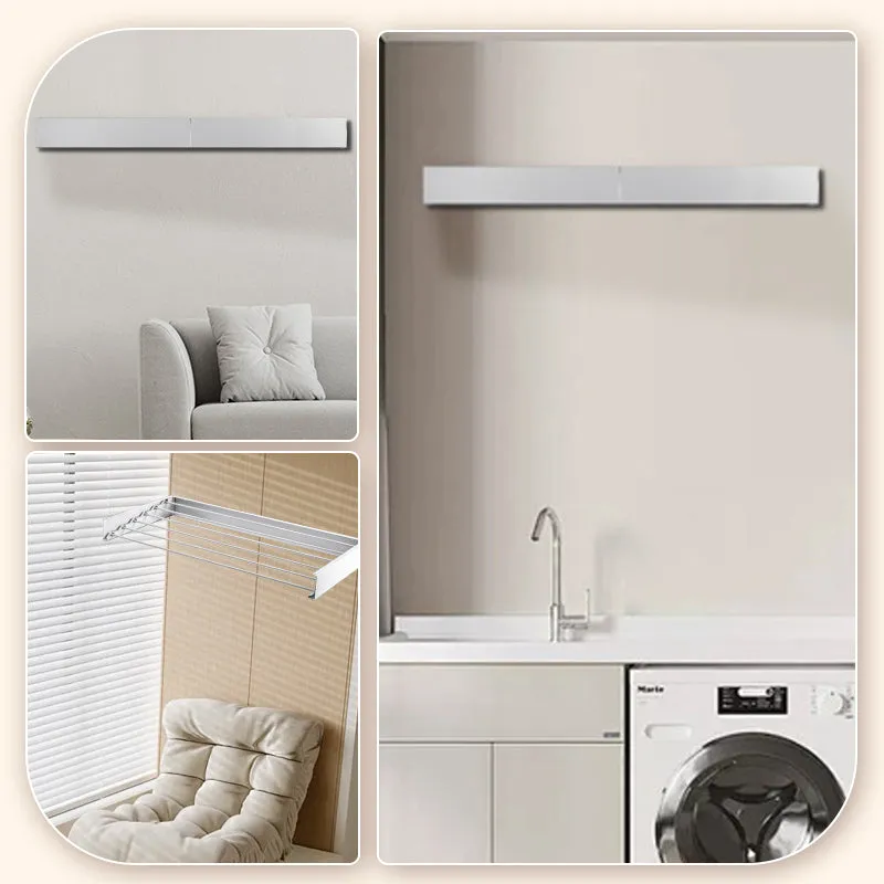 Foldable Wall Mounted Clothes Drying Rack
