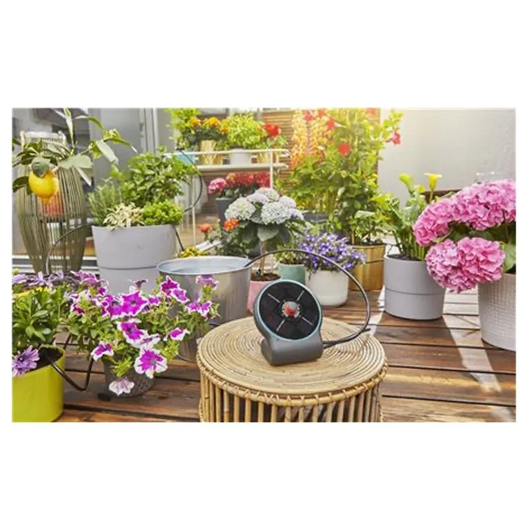 GARDENA City Gardening AquaBloom Solar Powered Irrigation Set