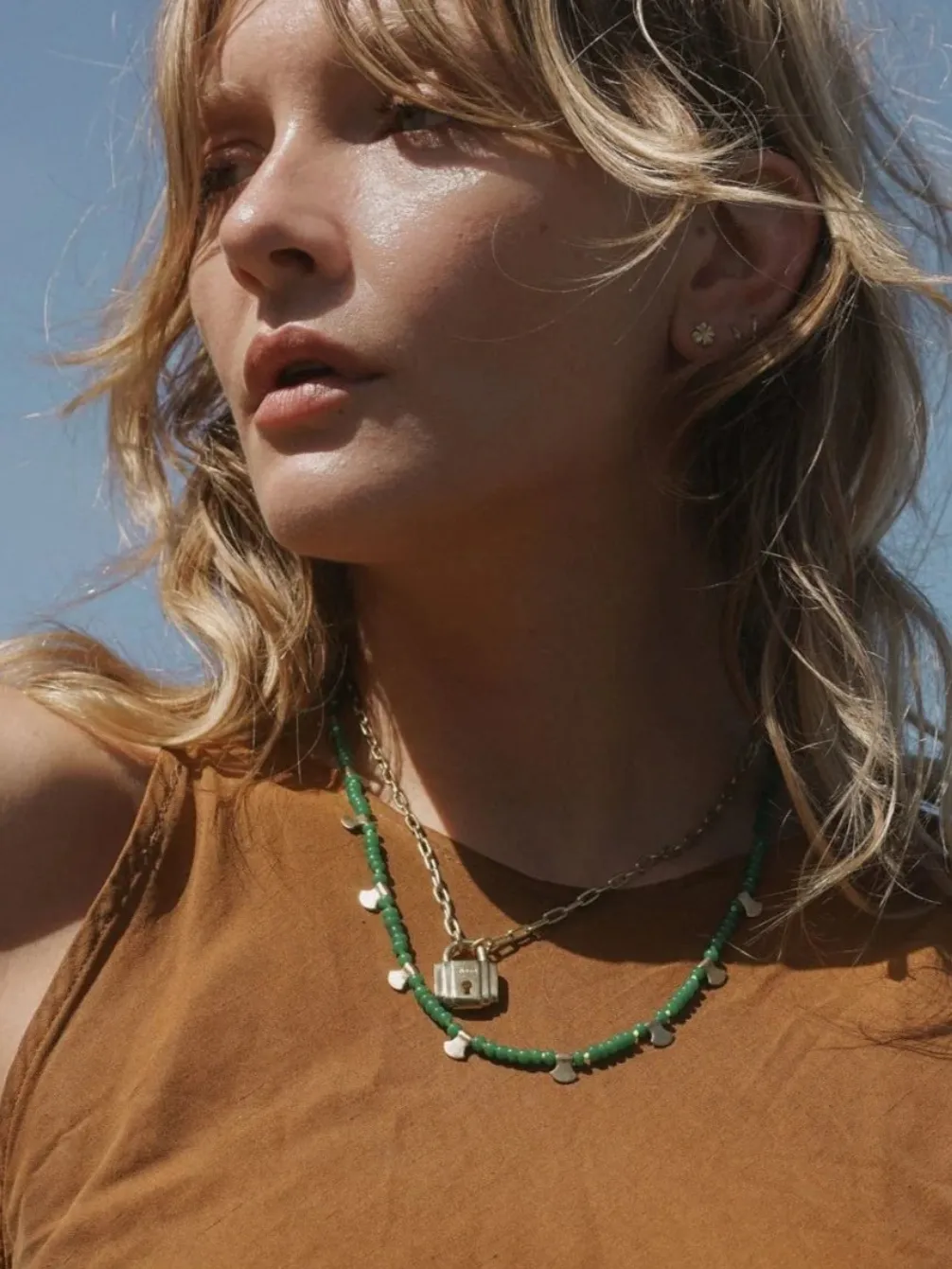 Gembok Pendant Necklace