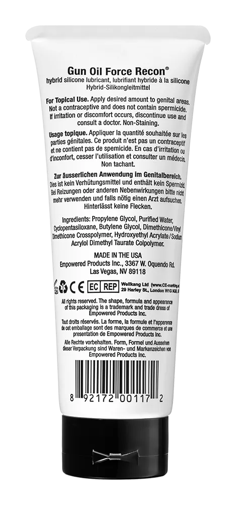 Gun Oil Force Recon Hybrid Lube 3.3 Oz