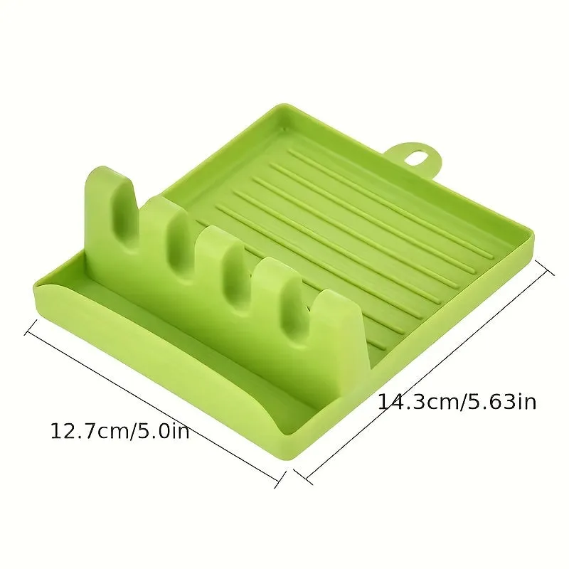 Heat Resistant Utensil Rest Stove Top Spoon Holder  More