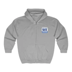 Indiana Weather Online Zip Hoodie