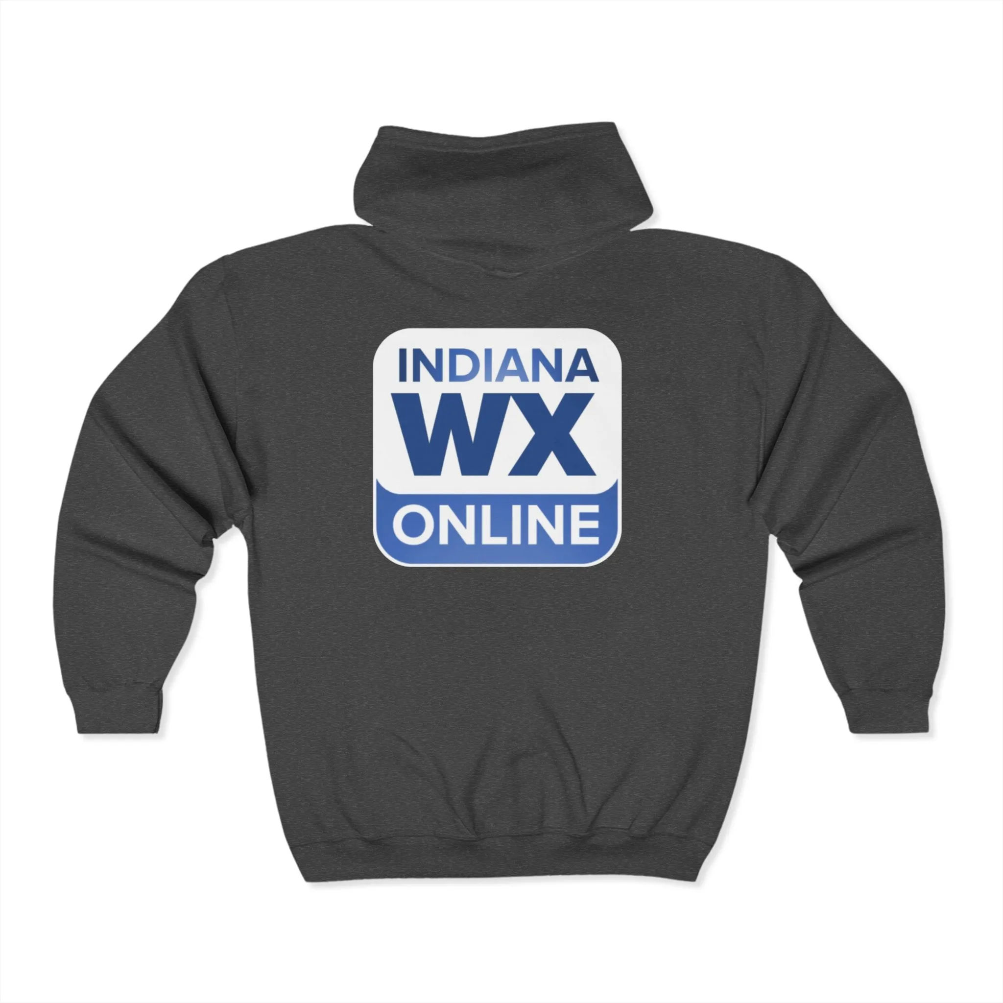 Indiana Weather Online Zip Hoodie
