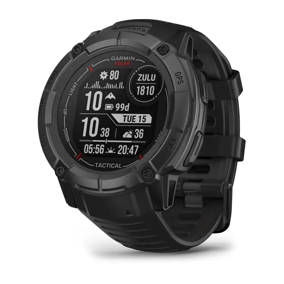 Instinct® 2X Solar - Tactical Edition - Black