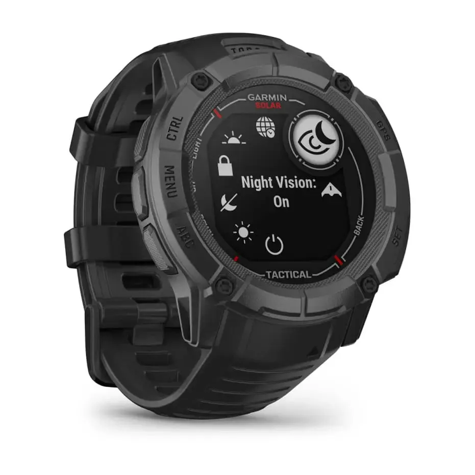 Instinct® 2X Solar - Tactical Edition - Black