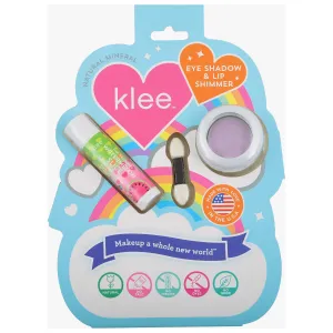 Klee Naturals- Eye Shadow & Lip Shimmer Set- Lilac Sparkles