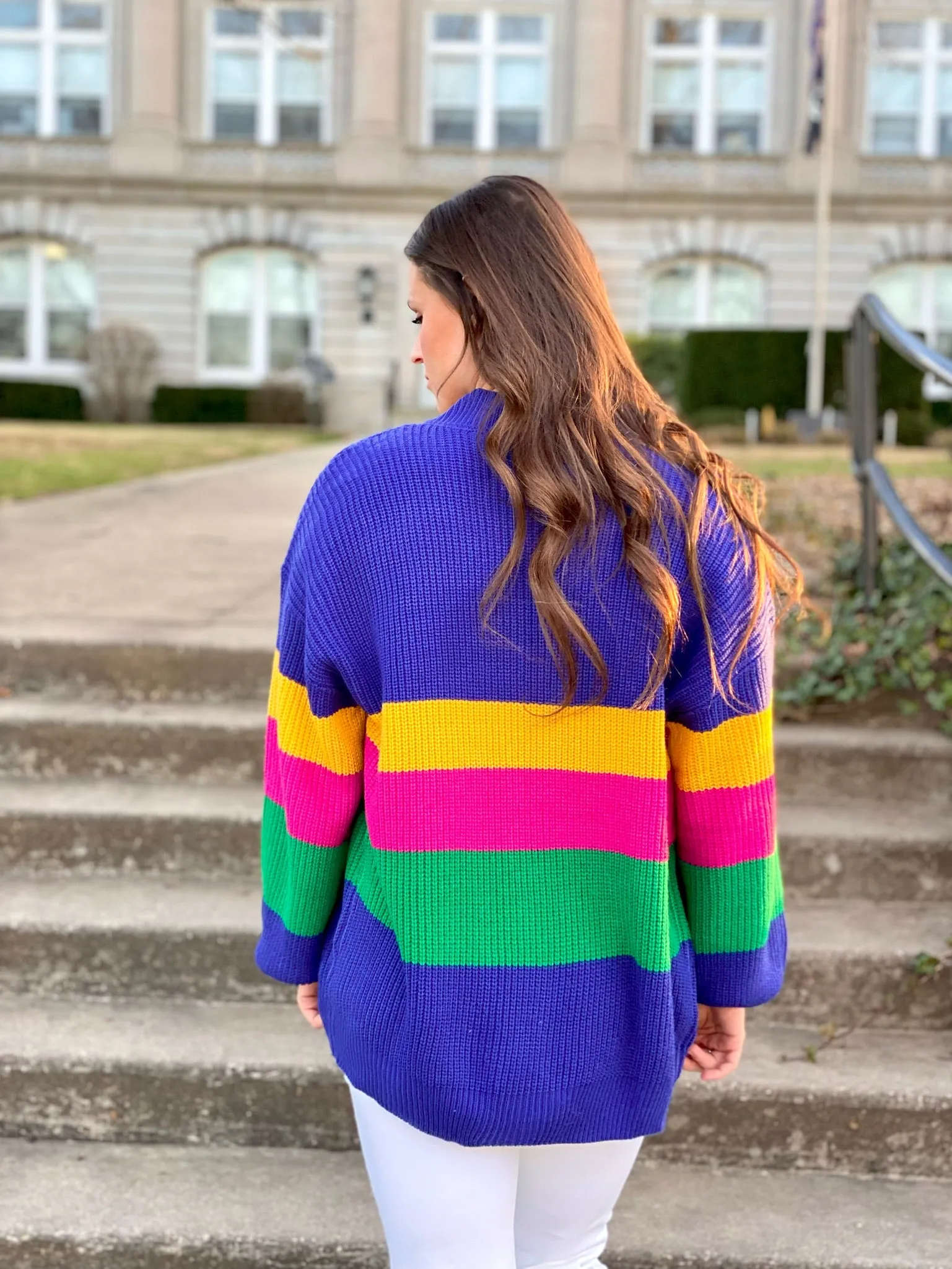 Look This Way Stripe Cardigan