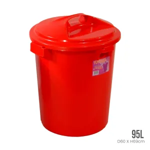LUCKY PAIL W/ LID 25 GAL (518)
