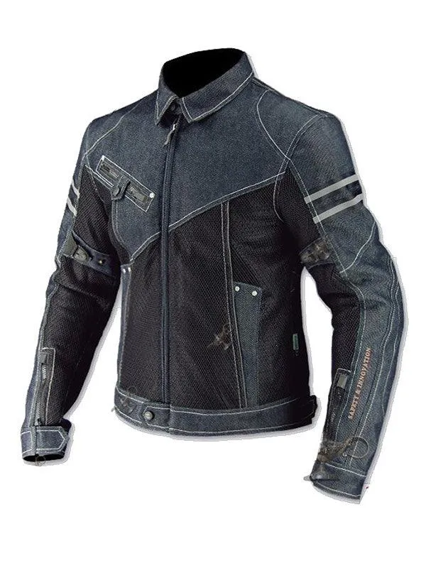Men's Breathable Mesh Motorcycle Clothing Cycling Jacket