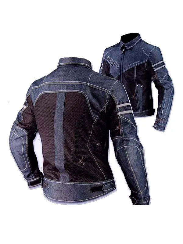 Men's Breathable Mesh Motorcycle Clothing Cycling Jacket