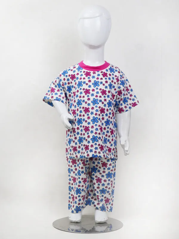 NG Girls Jersey Night Suit 1Yrs - 8Yrs Pink